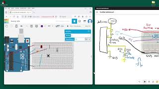 U6 Video 2 Circuit and Arduino simulated [upl. by Katine432]