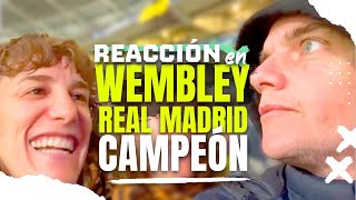 REACCIÓN A LA FINAL DE LA CHAMPIONS EN WEMBLEY [upl. by Kanter]