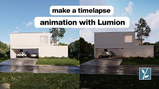 How To Show Timelapse in Your Architectural Designs using Lumion [upl. by Sholeen]