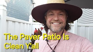 How I Cleaned My Garden Patio  Gardening With Grayson [upl. by Aicirpac596]