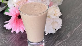 Date Peanut Smoothie  Healthy Breakfast Smoothie [upl. by Xena]