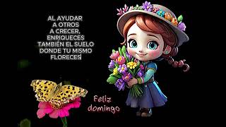 Feliz Domingo con imágenes bonitas de Buenos días y bendiciones💐💌 Mensaje positivo para ti💌 Ábrelo [upl. by Clarance179]