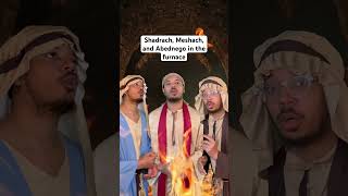 Shadrach Meshach and Abednego in the furnace  christiancomedy shai [upl. by Odlauso]