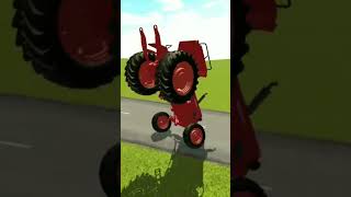 viralgame indiyan hevi tecatar draivar ki pavarful parfarmens hevi stunts tractergame shortvideo [upl. by Rebliw]