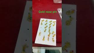 Gold nose pin [upl. by Kcirednek631]