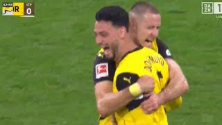 Ramy Bensebaini Goal Borussia Dortmund Vs FC St Pauli 10 All Goals Analysis amp Highlights [upl. by Rick]