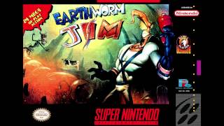 Earthworm Jim  Level 5 SNES OST [upl. by Nahtanaoj186]