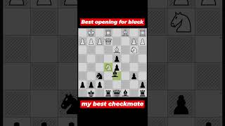 Best opening for black best checkmate chess [upl. by Rosette]