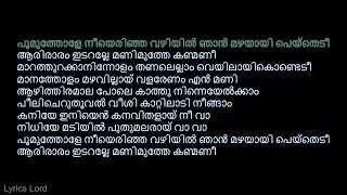 പൂമുത്തോളേ KARAOKE Joseph Poomuthole Karaoke With Malayalam Lyrics PoomutholeMalayalamKaraoke [upl. by Smiley516]