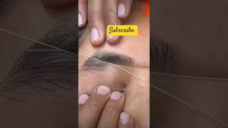 eyebrowshapingtutorial eyebrowshaping viralshort viralvideo shortfeed [upl. by Swor]