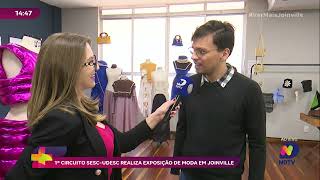 1º Circuito Sesc Udesc realiza exposição de moda em Joinville [upl. by Yrral106]