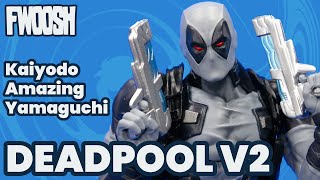 Amazing Yamaguchi Deadpool Version 20 Marvel Kaiyodo Revoltech Action Figure Review [upl. by Esojnauj]