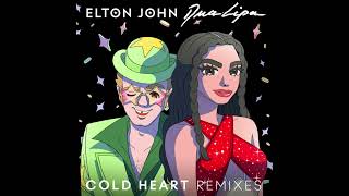 Elton John Dua Lipa  Cold Heart Claptone Mix EMI [upl. by Anum551]