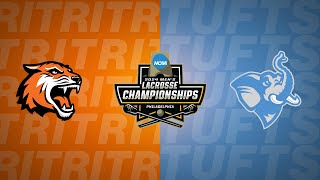 Mens Lacrosse National Championship RIT vs Tufts 52624 [upl. by Eislel161]