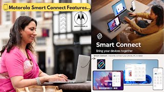 How to Connect Motorola Phones with LaptopTabletTV Using Smart Connect App Full Guide in Hindi [upl. by Tterrab]