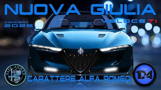 Nuova Alfa Romeo GIULIA VELOCE Ti  2025 [upl. by Ordway]