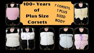 How Do 7 Historical Corsets Affect My Body  100 Years of Plus Size Corsets [upl. by Boser]