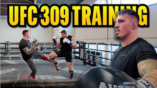 Tom Aspinall UFC 309 Fight Camp Training  VLOG [upl. by Yecac]