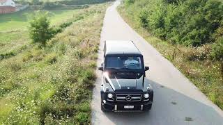 Mercedes G63 AMG V8 BiTurbo  Dji Drone 4K Video [upl. by Ashli660]