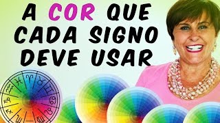 MÁRCIA FERNANDES E A RELAÇÃO ENTRE CORES E SIGNOS [upl. by Bamberger298]