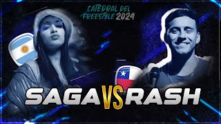 SAGA vs RASH  PRESENTACIÓN  Catedral del Freestyle 2024 [upl. by Ylloh638]