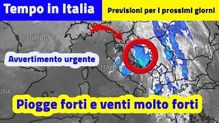 Previsioni meteo in Italia per mercoledì 11 settembre 2024 e i prossimi giorni [upl. by Atoked913]