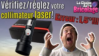 Comment vérifierrégler un collimateur laser [upl. by Amirak494]