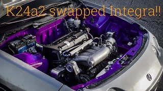 K24a2 Acura Integra  Motor break down  Car pulls [upl. by Rettuc]