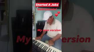 I Started A Joke byBee Geesinstrumentalmusic lovesong pianomusic [upl. by Russom]