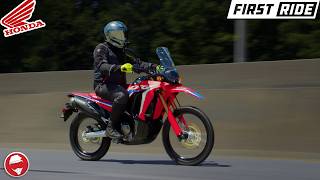 2024 Honda CRF300L Rally  First Ride [upl. by Kellen]