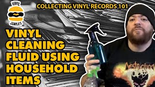 Make Vinyl Cleaning Fluid Using Household Items  Vinyl Records 101 [upl. by Akoyin618]