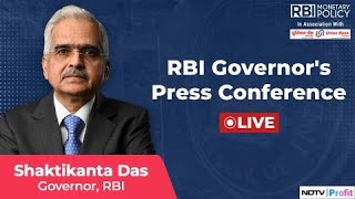 RBI Governor Press Conference LIVE  Shaktikanta Das LIVE  RBI Monetary Policy 2024 LIVE News [upl. by Finlay]