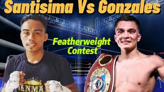 Joet Gonzales vs Jeo Santisima Hightlights  Fight Comparison [upl. by Abbotsen]