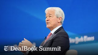 JP Morgan Chief Jamie Dimon on the Dire State of the Global Economy  DealBook Summit 2023 [upl. by Dardani678]