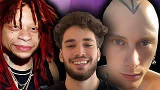 Adin Rosss stream gets TAKEN OVER by washed up rappers [upl. by Eliathan]