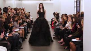 Vera Wang Spring 2012 Bridal Collection Runway Show  NYBFW [upl. by Ynabla]