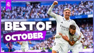 REAL MADRID  ALL GOALS OCTOBER 2022 [upl. by Millwater]