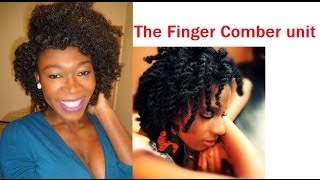 The Finger Comber unit Wig [upl. by Buyers]