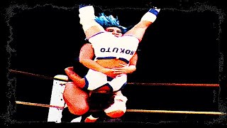 Bull Nakano vs Akira Hokuto AJW ¨WWWA World Title Match¨ 1991 Highlights [upl. by Sabino]