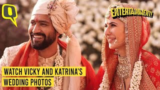 Watch Vicky Kaushal amp Katrina Kaif’s Official Wedding Photos The Quint [upl. by Anelyak287]