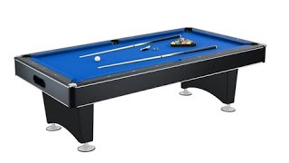 Hathaway Hustler 8Feet Blue Pool Table Reviews 2017 [upl. by Roselia]