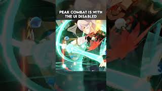 Peak combat is with the UI disabled genshinimpact 原神 [upl. by Aciraa]