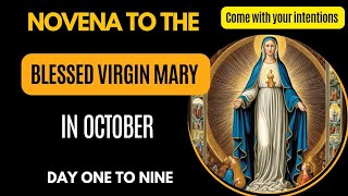 Novena to the Blessed Virgin Mary in the Month of October Day 19 Marian devotion  October devotion [upl. by Eedoj]