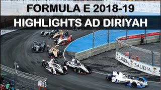 Formula E  Highlights 2018 Saudia Ad Diriyah EPrix  ABB FIA Formula E  FormulaE [upl. by Marela]