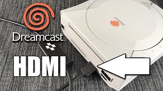 Dreamcast HDMI Cable Review  100 Plug amp Play  No mod needed [upl. by Nosremaj]