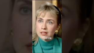 Set Falls onto Hillary as Shes Slandering a Woman Bill had an Affair with in 1992 [upl. by Aiuqcaj916]