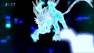 Garurumon SuperEvolution WereGarurumon Digimon Adventure 2020 [upl. by Adlez]