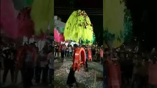 Paper kavadi dance 🎉🎊 jai Ganesh❤ shorts ganeshvisarjan ganesh ytshorts shortsfeed [upl. by Felske610]