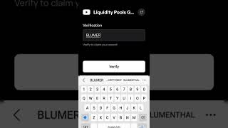 Liquidity Pool Guides Blum Code  Liquidity Pool Guides Blum Keyword  Blum Liquidity Pool Guide [upl. by Aerdnas]