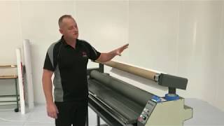 How To Wide Format Laminate including Cut amp Paste [upl. by Pokorny729]